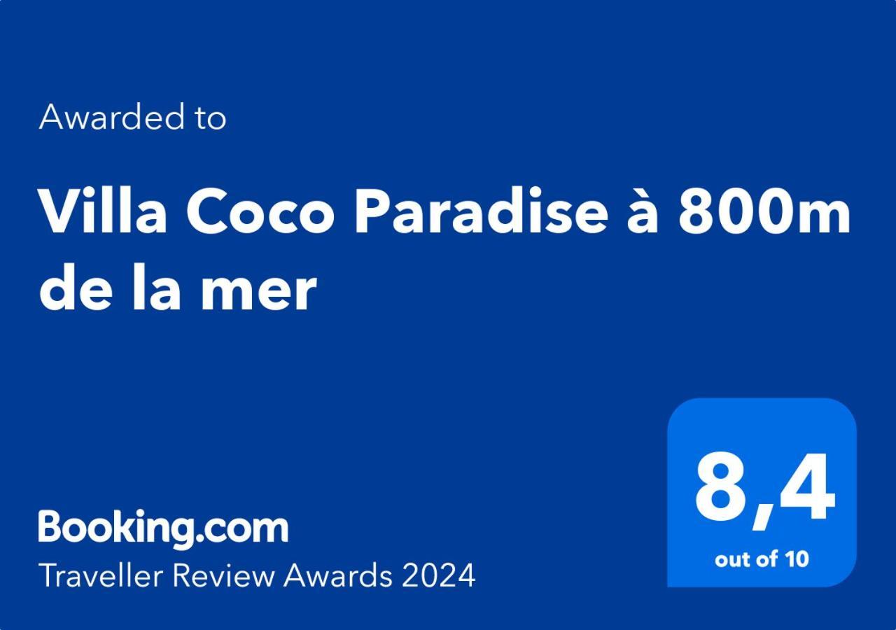 Villa Coco Paradise A 800M De La Mer Saint-Francois  Buitenkant foto