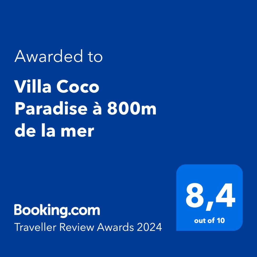 Villa Coco Paradise A 800M De La Mer Saint-Francois  Buitenkant foto